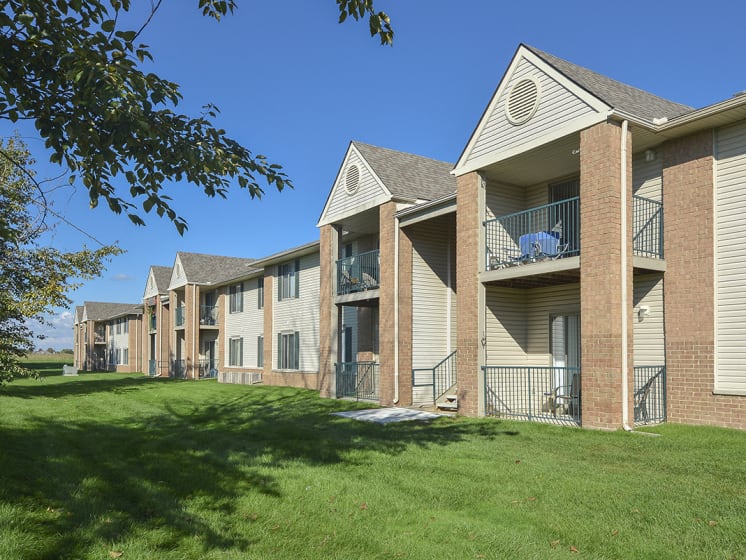 Spacious Exterior Balcony or Patio